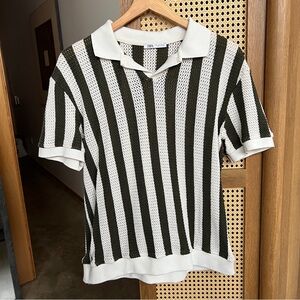 Zara knit polo.